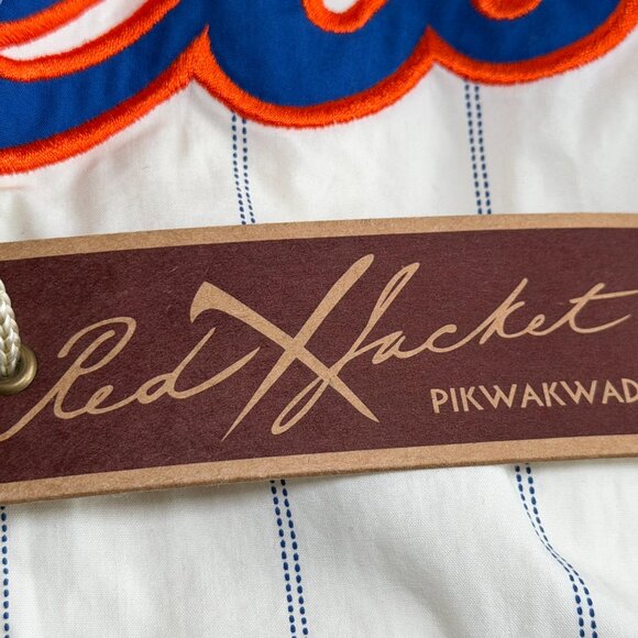 Red Jacket Vintage Style New York Mets Men's Full-Zip Track Coat Size Large NWT - Picture 10 of 16